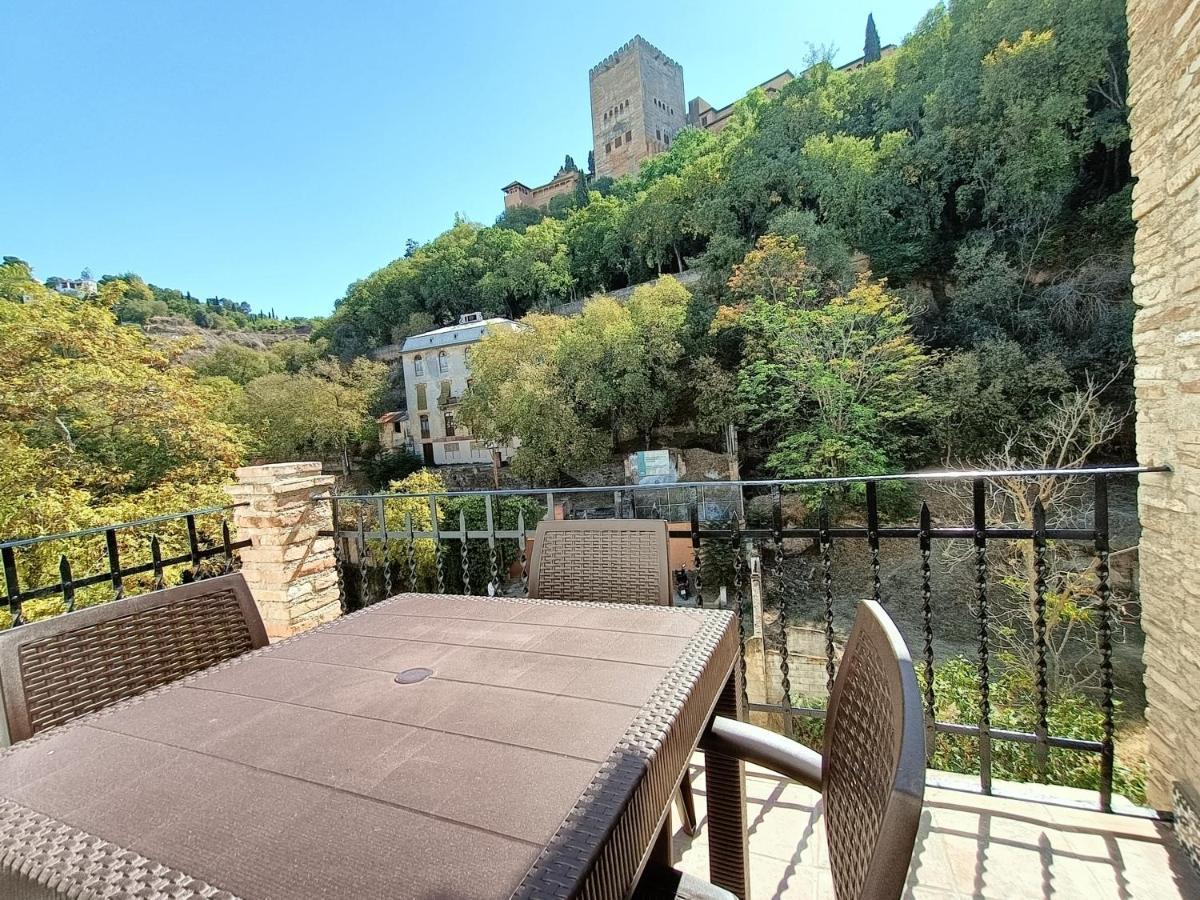 Apartamento Increibles vistas bajo la Alhambra Granada Exterior foto