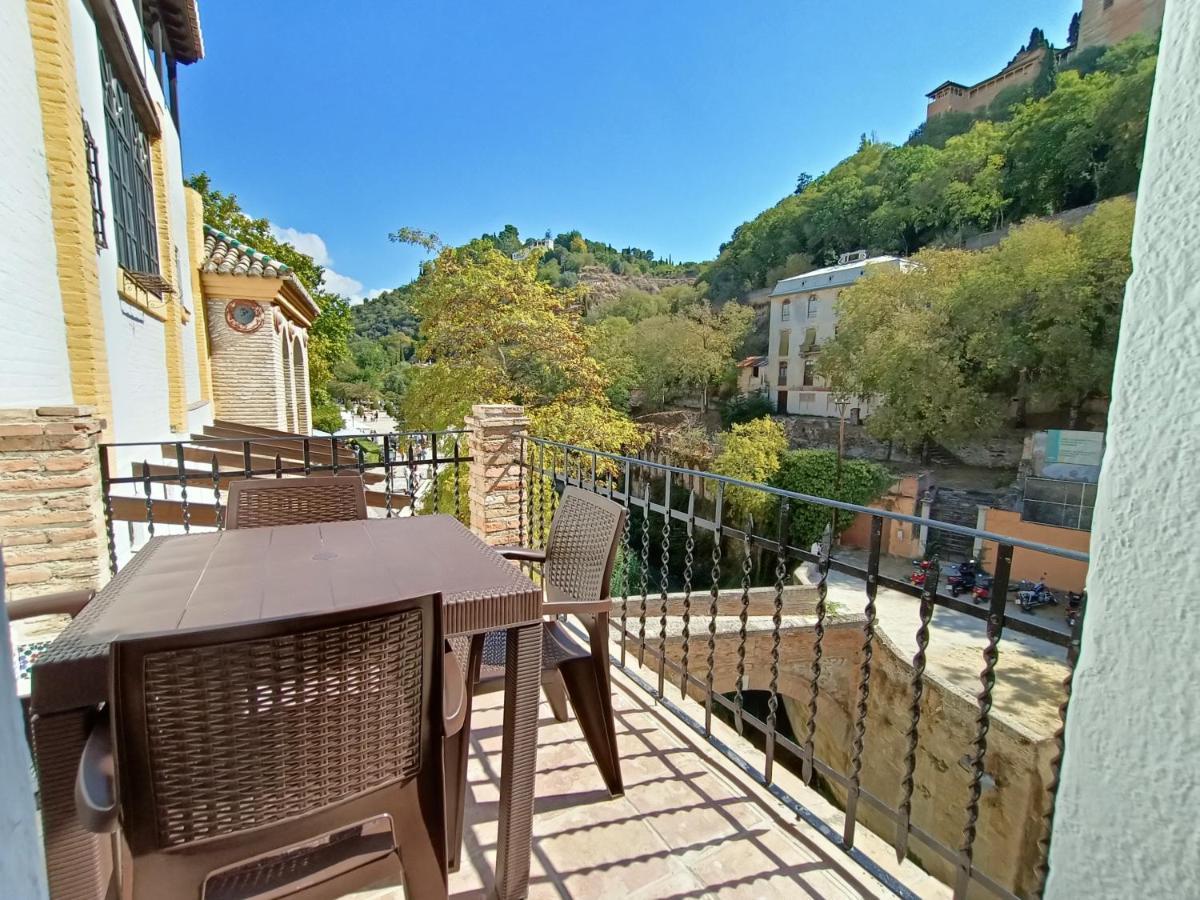 Apartamento Increibles vistas bajo la Alhambra Granada Exterior foto