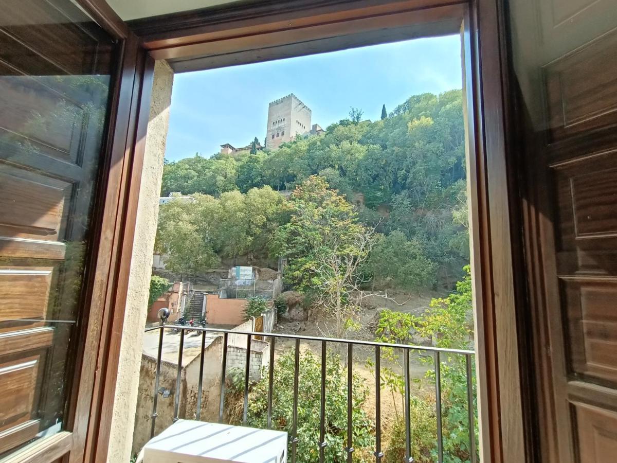 Apartamento Increibles vistas bajo la Alhambra Granada Exterior foto