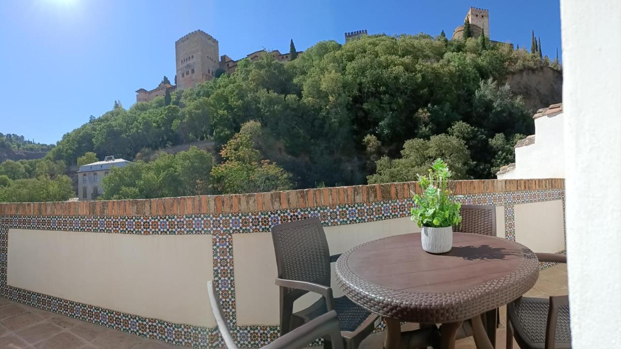 Apartamento Increibles vistas bajo la Alhambra Granada Exterior foto