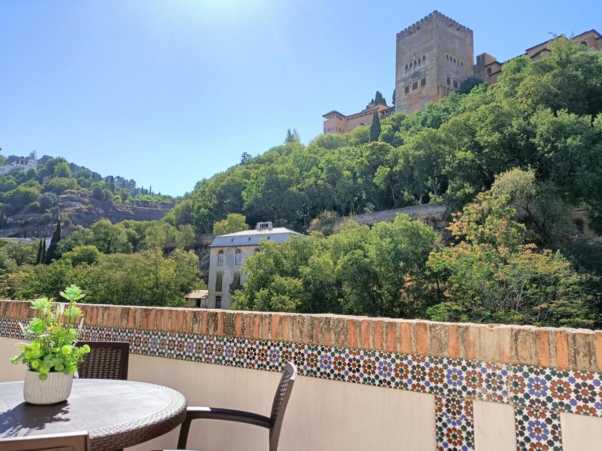 Apartamento Increibles vistas bajo la Alhambra Granada Exterior foto