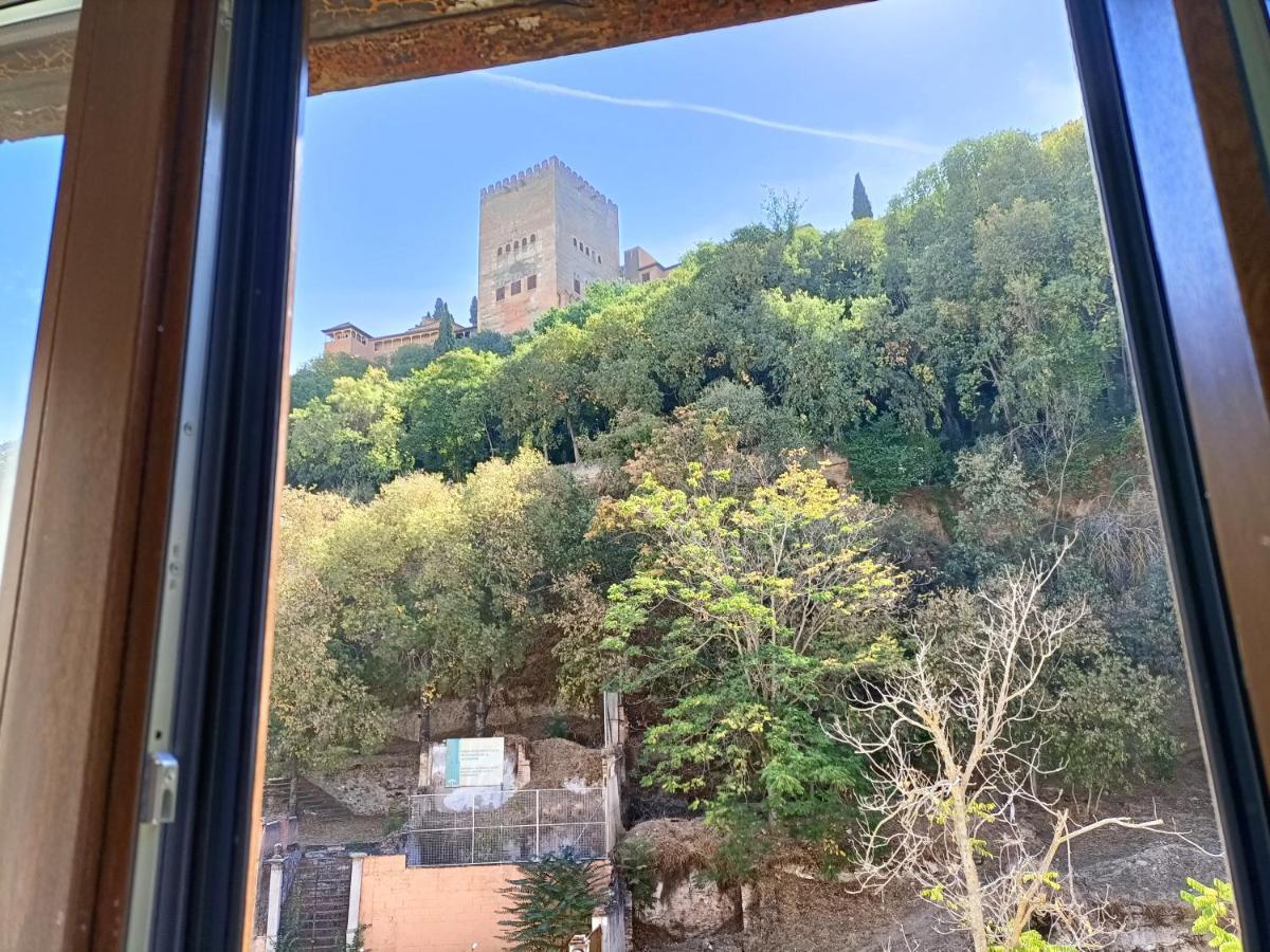 Apartamento Increibles vistas bajo la Alhambra Granada Exterior foto
